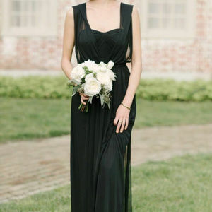 David's Bridal Versa Black Convertible dress S 4